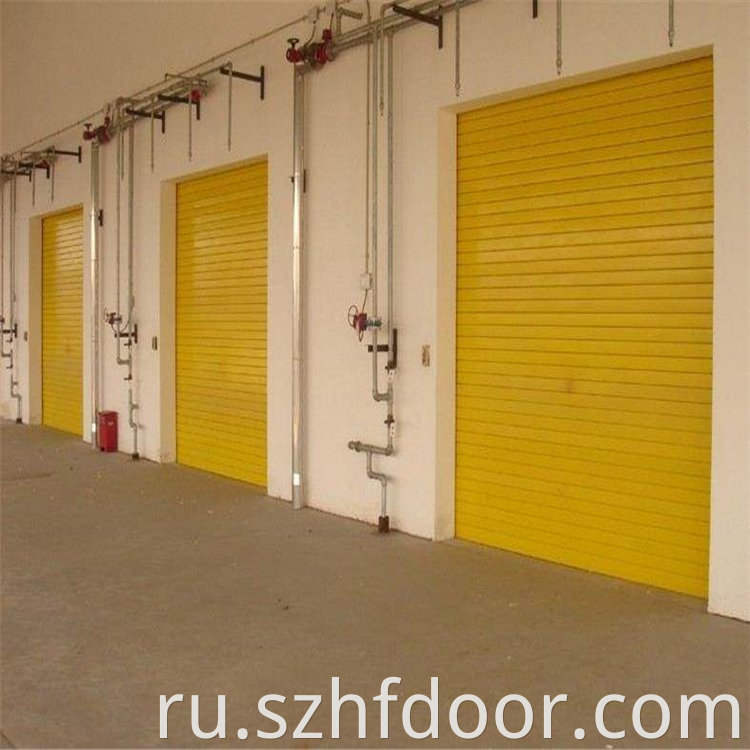 High quality fire shutter door